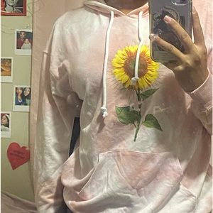 Tye-Dye Sunflower Hoodie